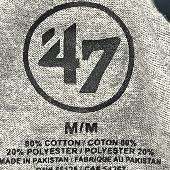 Green Bay Packers NFL Football ' 47 Brand Wisconsin Crewneck Sports Tshirt - Picture 5 of 5